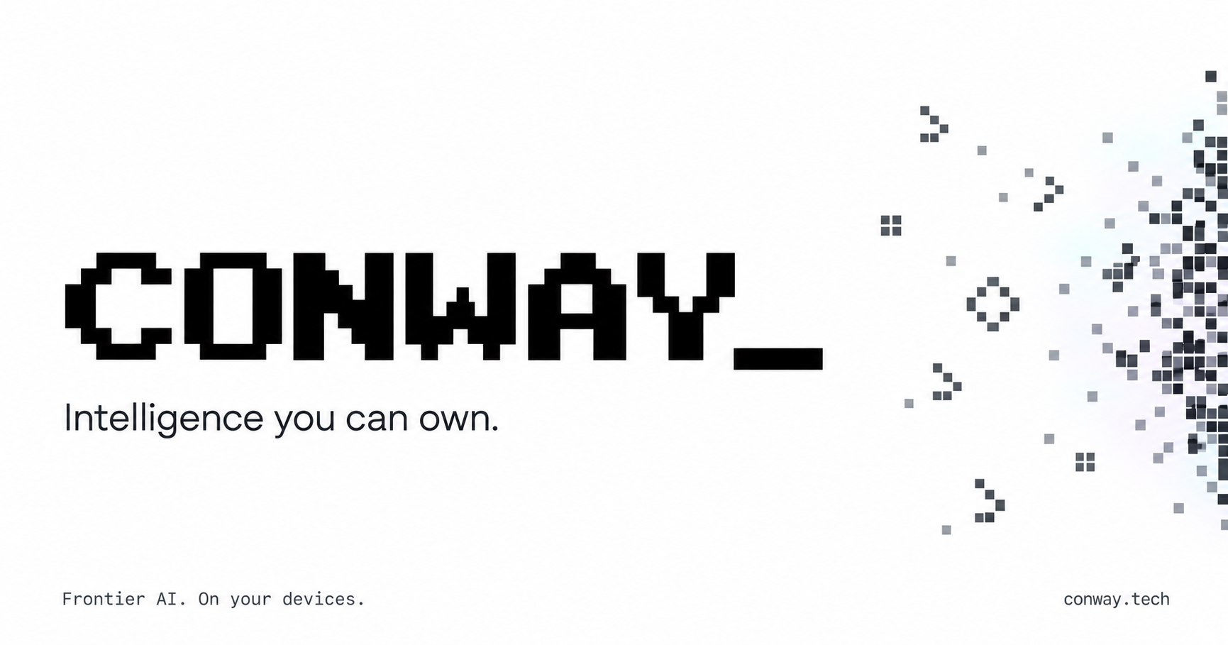 Conway — Intelligence you can own